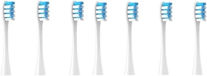 Sonic Electric Toothbrush Vacuum Bristle Suitable for/X/X / Z1/ F1/ One/Air 2 /SE Replacement Head Brushes(7pcs Blue)
