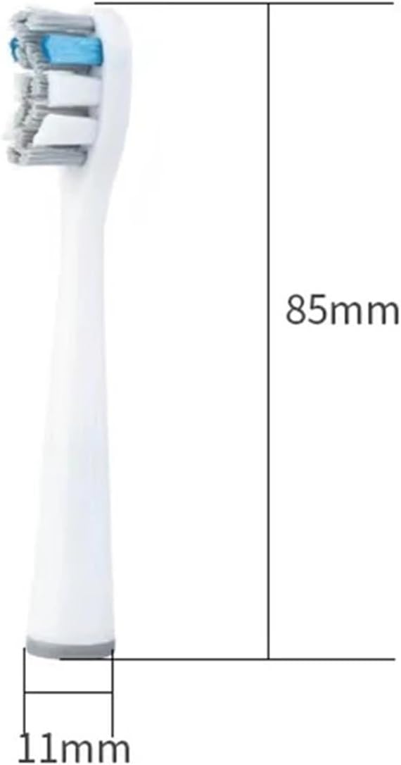 10/20PCS Toothbrushes HeadCompatible for Usmile Y1S/Y4/U1/U2/U3/P1/P4 Soft Sonic Electric Toothbrush Clean(White)