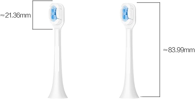Electric Toothbrush Heads Replacement Compatible for X1 X3 X3U X5(Black)