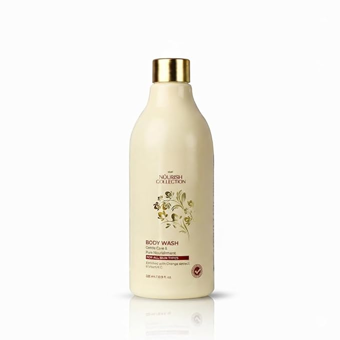 Moisturizing Body Wash for Dry Skin – Gentle Hydrating Shower Gel Cleanser – Daily Nourishing Bath Wash for Soft Smooth Skin 325 ml.