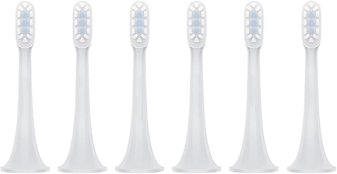 Compatible for XIAOMI MIJIA Sonic Electric Toothbrush Head T300 T500 T500C Replacement Heads(6pcs)