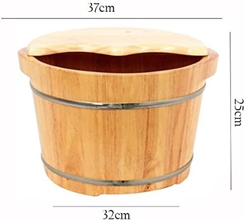 Foot Tub Wooden Foot Basin Reducing Stress Household Foot tub Foot tub Foot Bath Barrel Foot tub Foot tub Wash Foot Bath Barrel Foot Massage Foot Bath Wooden Bucket Foot Spa Household Wash Ba
