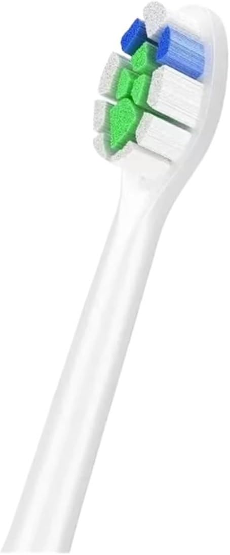 Compatible for Philips Sonicare Toothbrush Brush Head Replacement Heads HX3/HX6/HX9 Series HX3210/3211/6150/6500/6510/6530/9342/6730(8P2 8P3)