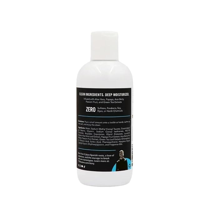 TOA Waters Caribbean Sands Body Wash Mahogany Coconut – Tropical Hydrating Body Wash Sulfate-Free Vegan &amp Paraben-Free Organic Moisturizing Formula