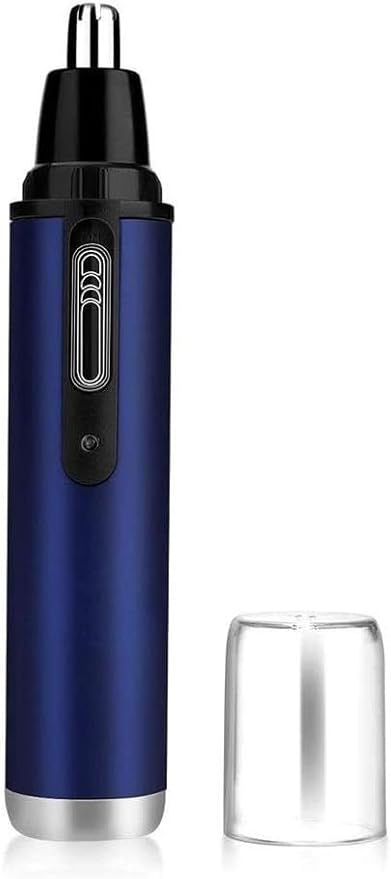 Nose Trimmer Men USB Rechargeable Professional Electric Nose Hair Trimmer with Head Double-Edge Stainless Steel Blade