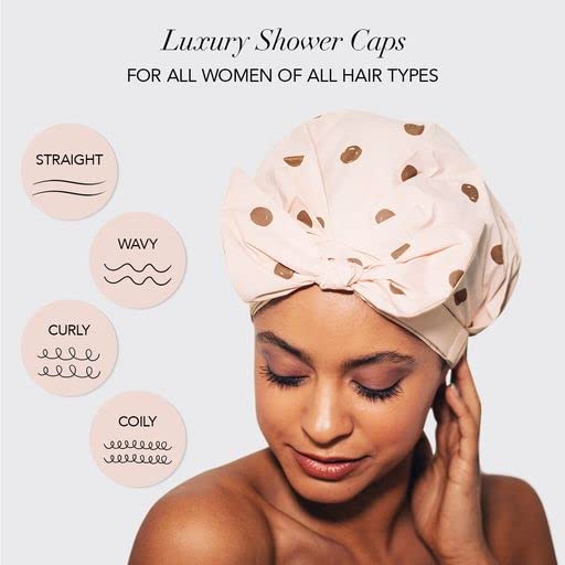 Kitsch Detoxifying Charcoal Body Wash Bar &amp Reusable Luxury Shower Cap for Women