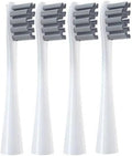 16pcs Toothbrush Replacement Cleaning Tooth Brush Heads Compatible for X PRO/ Z1/ F1/ One/Air(16PCS-Gray)