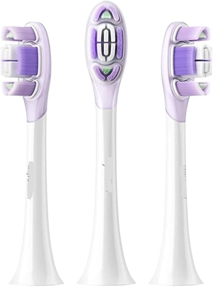 Compatible Replacement Brush Heads Compatible for XIAOMI Mijia Toothbrush MES609/610 Pro 3PCS(Sensitive 3 pcs)