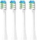 Replacement Toothbrush Heads Compatible for Nandme Nx8000 Sonic Electric Soft Bristle Tooth Brush Head4/8/16PCS(4pcs White)