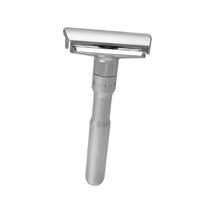 FRCOLOR 2pcs Adjustable Manual Holder Double-sided Blades Versatile Shaving Machine for Home and Travel Lightweight Design Modern Aesthetics Craftsmanship