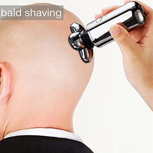 Electric Razor for Men 5in1 Digital Display Wet Dry Electric Shaver Men Bald Shaving Machine Beard Hair Trimmer Body Facial Electric Razor Rechargeable