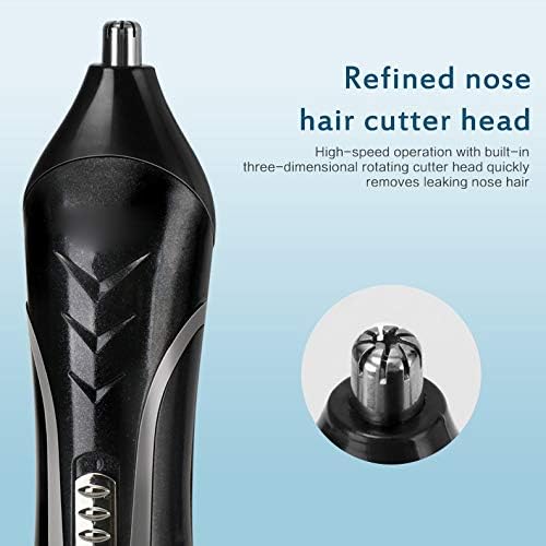 Multifunction Rechargeable Hair Clipper for Men Waterproof Electric Shaver Beard Nose Ear Shaver Hair TrimmerTool