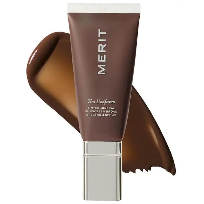 The Uniform Tinted Mineral Sunscreen Broad Spectrum SPF 45 Fragrance Free Non-Comedogenic Lightweight buildable oil-free - Size: (1.7 oz/50 mL) - Color: (2 - rich cool)