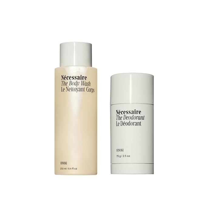 The Body Intro Set Hinoki- The Deodorant + The Body Wash Bundle