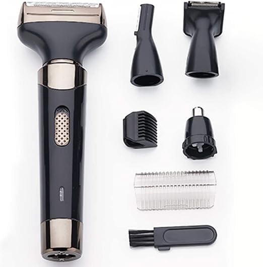 4 in 1 Electric Nose Hair TrimmingMen Hair Remover Set USB Rechargeable Beard Shaver Nose Hair Eyebrow Trimmer Sideburns Shaver