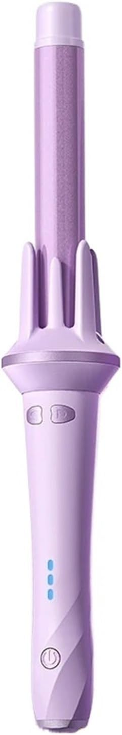 Automatic Curling Iron 28mm/32mm Large Wave Iron Quick Heating(Purple-32mm with BoxEU)