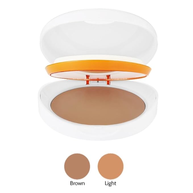 HELl0CARE Compact BROWN Oil Free SPF 50