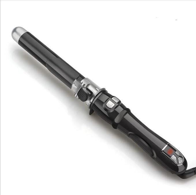 Baddie LCD Temperature Controlled Automatic Hair Curler (Black)