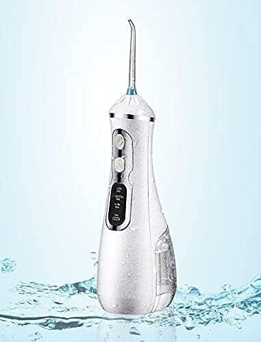 JYYBN Teeth Cleaner Small Cordless Teeth Cleaner Waterproof Dental Oral Irrigator with 3 Modes&amprotatable Nozzle Design180ML Big Water Tankand USB Rechargeable Lithium BatteryWorry-Free Travel