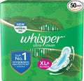 Whisper Ultra Clean XL+ Sanitary Pad (Pack of 50)