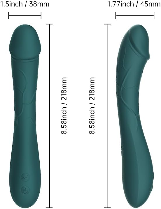 Portable Vibrating Massager -Clitioral Sucker Relaxes Muscles 7 Modes Viboators Toy Couples- Vibratorsmassager Electronic for Foot or Neck Silent Personal for Sports Adult Tools 1104T2 (Green)