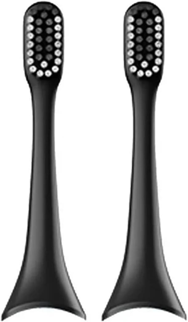 Compatible for ENCHEN Aurora t+ - Adult Replacement Toothbrush Head Accessory Nozzle(2PCS Black)