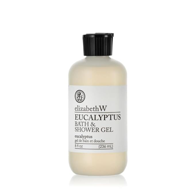 elizabethW Eucalyptus Bath and Shower Gel 8 Fluid Ounces