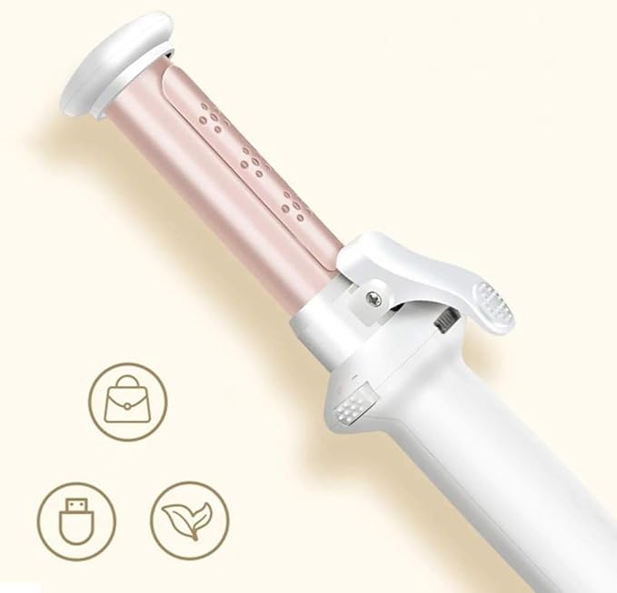 30W Comb Portable Roller Straightening Mini USB Charging Brush Curler Ceramic Coating Curling Iron Hair Care Quick Heat
