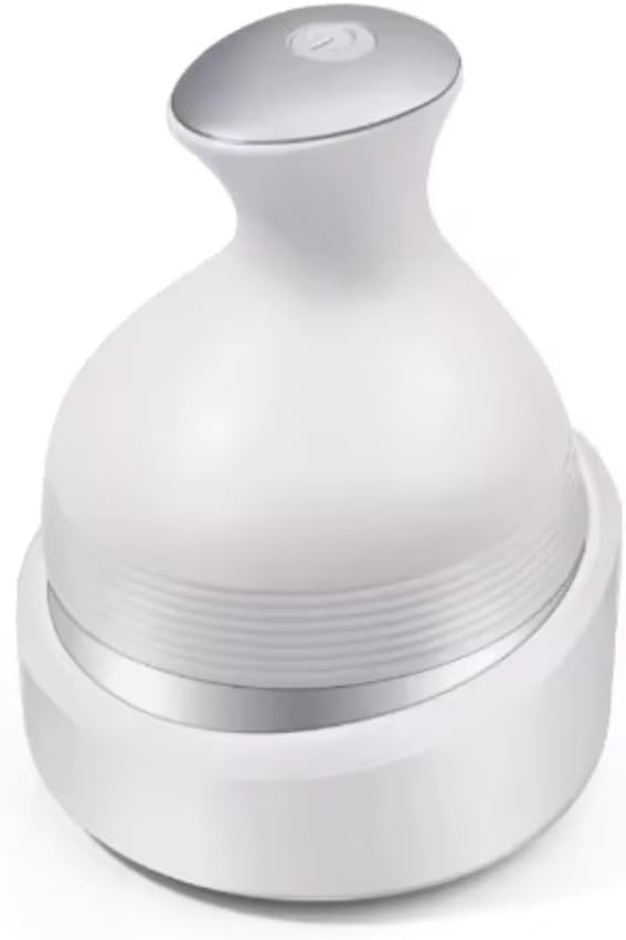 Cordless Scalp Massager - Handheld Electric Head Massager with 84 Kneading Nodes 4 Speeds Waterproof &amp Portable Rechargeable Relaxation Gift for Men and Women