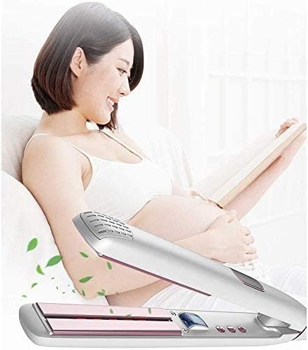 Ceramic Tourmaline Hair Straightener Flat Iron and Curler Styling Tools Straightening Plate Negative Ion Electric Curler Does Not Hurt Straight Straight Folder Little Straight Hair