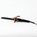 TAIFF Curves Professional Black Titanium Curling Iron – High-Performance Hair Curler &amp Rizadora para Cabello with Dual Voltage | Fixed Temperature 410°F | 3/4”