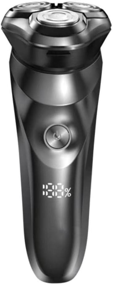 JYYBN Mens Electric Razor for Men Rotary Electric Face Wet/Dry Shavers Rechargeable Shaving Men's Cordless Razors with Pop-up Sideburn Trimmer
