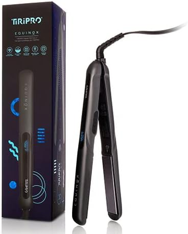 Equinox 1.25 Digital Ceramic Tourmaline Flat Iron (Black)