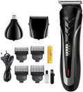 Multifunction Rechargeable Hair Clipper for Men Waterproof Electric Shaver Beard Nose Ear Shaver Hair TrimmerTool