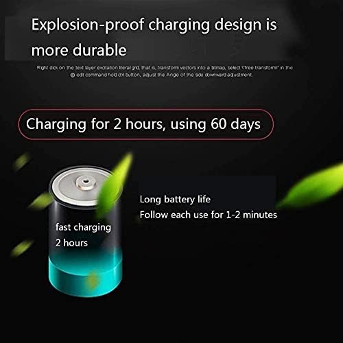 Nose Hair Trimmer for Men 2 in 1 USB Rechargeable Ear and Nose Hair Trimmer for Men Professional Painless Nose Hair RemoverNose Trimmer Easy Cleansing