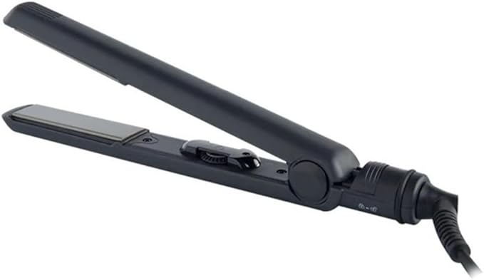 Professional 1-inch Ceramic Hair Straightener Titanium Flat Iron with Ionic Technology LED Temperature Indicator