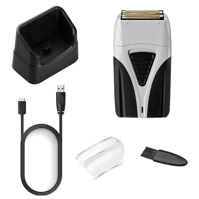 Men's Shaver 4D finishing fades powerful electric shaver for men facial stubble beard electric razor hair bald shaving machine rechargeable