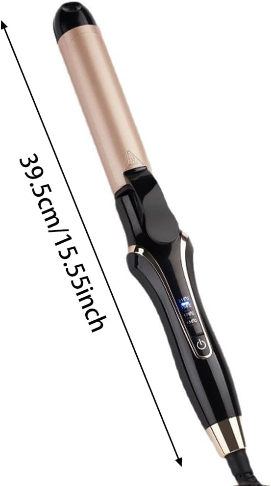 2 in 1 Curling Iron and Flat Iron with Adjustable Heat for Smooth and Curly Hairstyles