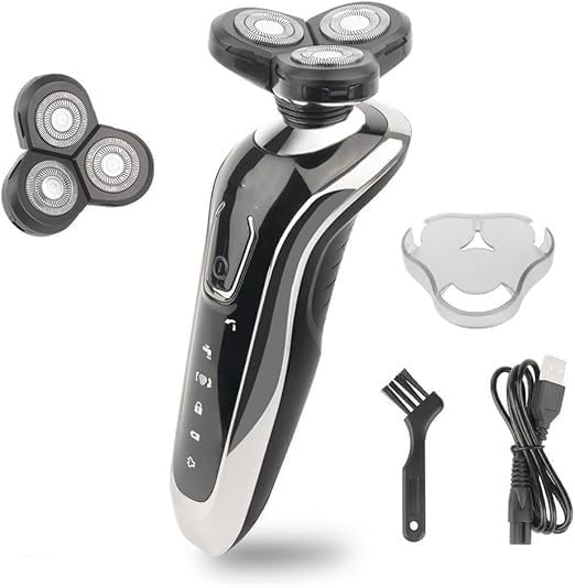 Electric Razor for Men Shaver for Men Electric Shaver Powerful Beard Shaving Machine Electric Razor Rechargeable Waterproof