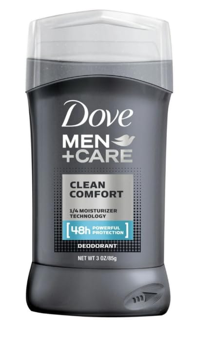 Dove Men + Care Deodorant Stick Clean Comfort 3 oz (Pack of 6)