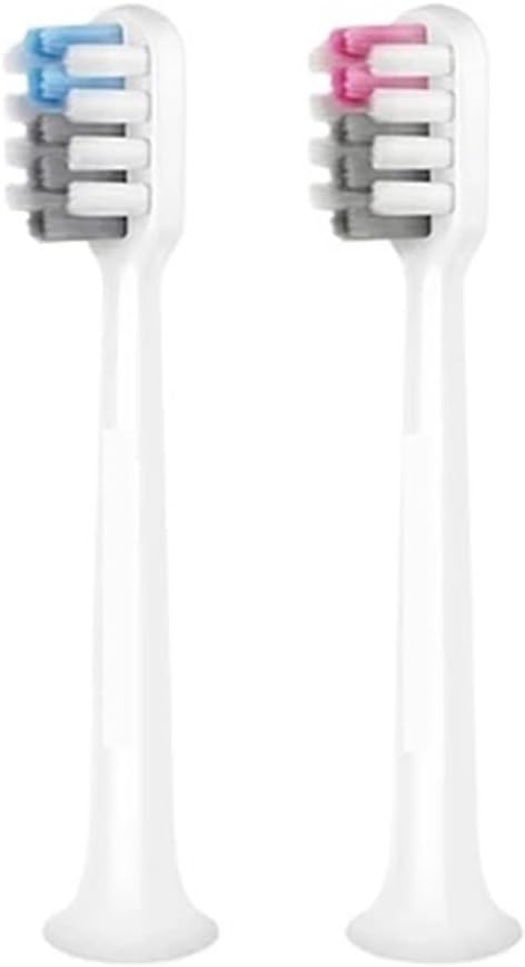 Compatible for C1 Electric Toothbrush Replancement Brush Heads Sensitive Cleanning Sonic Tooth Head Bristle Nozzles(1boxes Sensitive Typ)