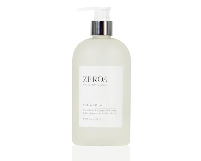 Gilchrist &amp Soames Zero% Shower Gel – Naturally Kind Sulfate Paraben &amp Cruelty-Free Liquid Body Wash for Men &amp Women Fresh Botanical Scent Infused with Glycerin &amp Aloe for Hydrated S