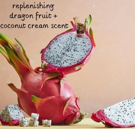 Dragon Fruit &amp Coconut Cream Body Wash Hydrating Shower Gel for Women 20 oz