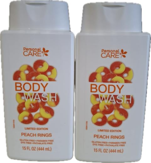 Body Wash- Personal Care-2 pk-28fl Oz. (Peach Rings)