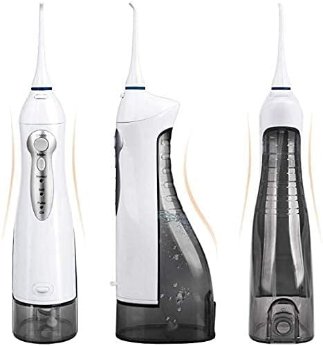 Water Flosser Cordless Water Dental Flossers 3 Modes IPX7 Waterproof Portable Water Pick Teeth Cleaner for Home&ampTravel USB Rechargeable 220ML Water Tank