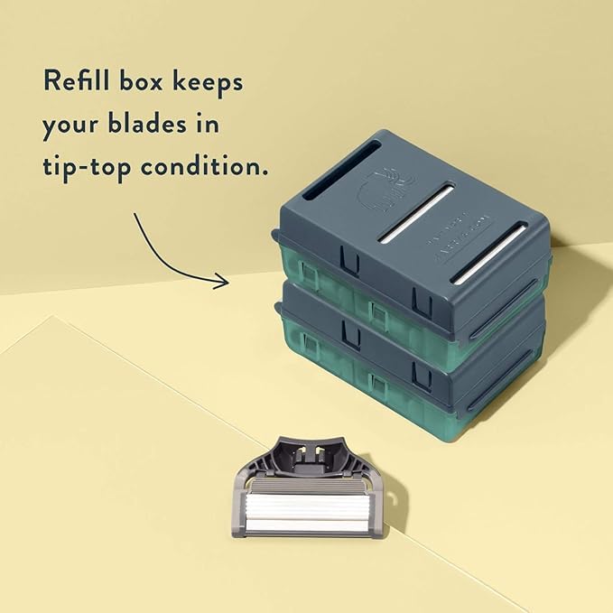 Men's Razor Blade Refills 8 Count Sharper 5-Blade For Close and Comfortable Shaves