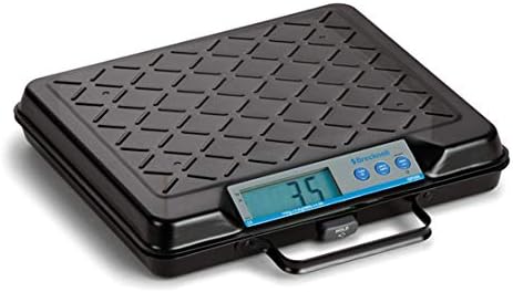 Salter Brecknell - Digital Bench Scales 250lb 12-1/2quotx11quotx2-1/5quot Black Sold as 1 Eac