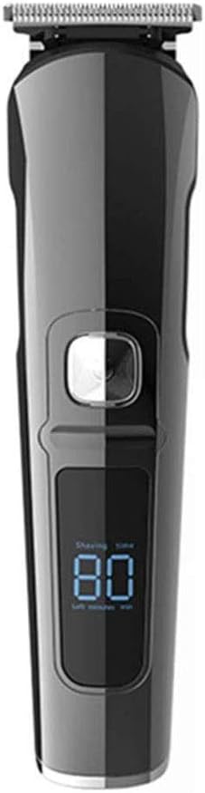 Hair Clippers for Men 4-in-1 Beard Trimmer Ear and Nose Trimmer Body Groomer Detail Trimmer Cordless &amp Rechargeable Led Display USB Rechargeable Wet &amp Dry Attachments
