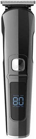 Hair Clippers for Men 4-in-1 Beard Trimmer Ear and Nose Trimmer Body Groomer Detail Trimmer Cordless &amp Rechargeable Led Display USB Rechargeable Wet &amp Dry Attachments