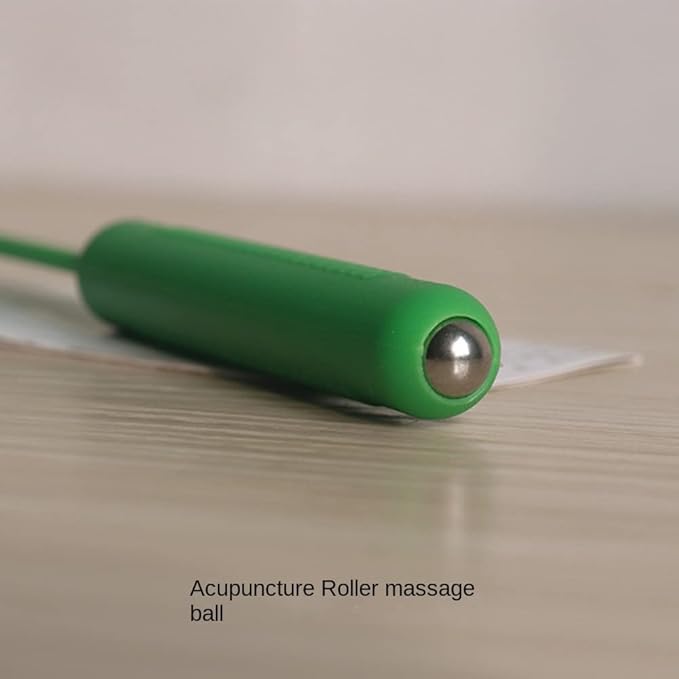 Silicone meridian beat energy meridian brush body beat back acupoint massager